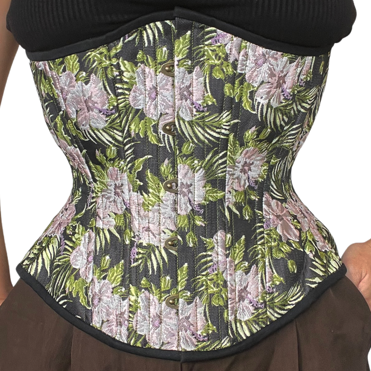 Tropical Nights Novice Corset, Hourglass Silhouette, Regular