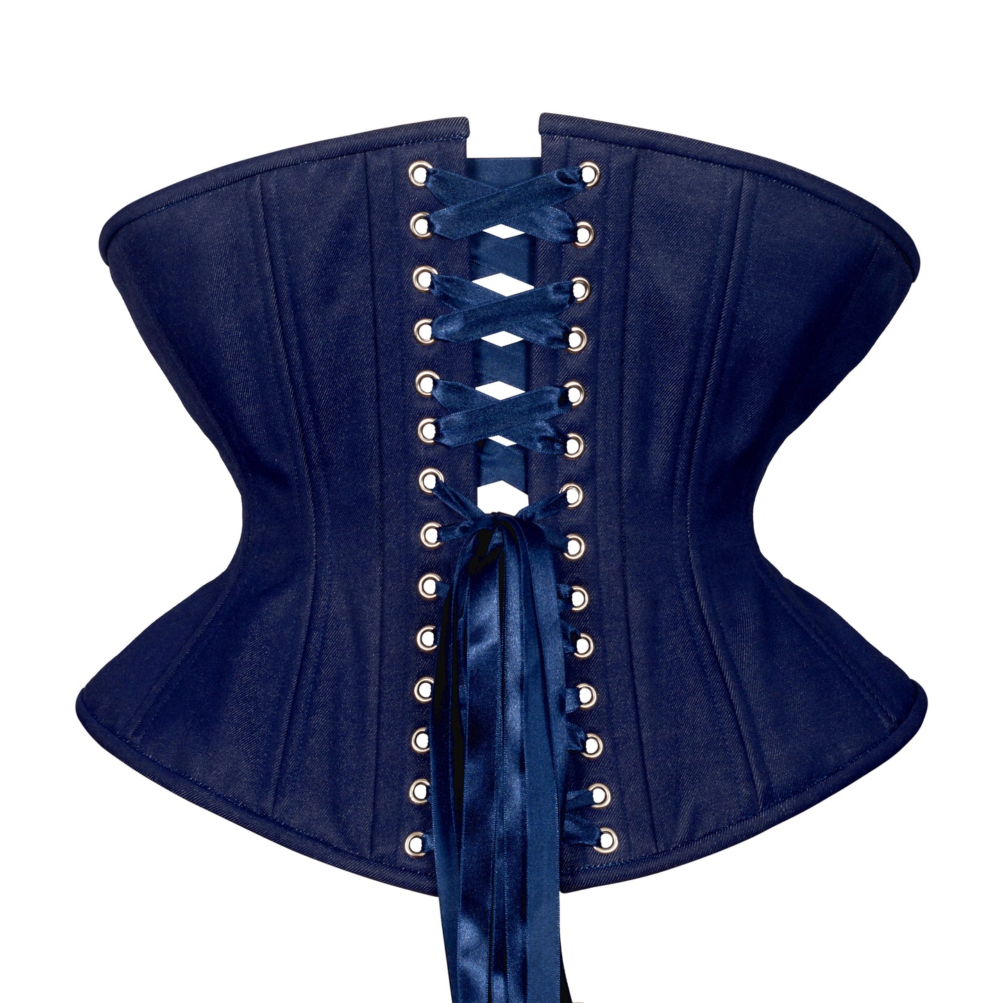 Dark Wash Denim Corset, Libra Silhouette, Regular