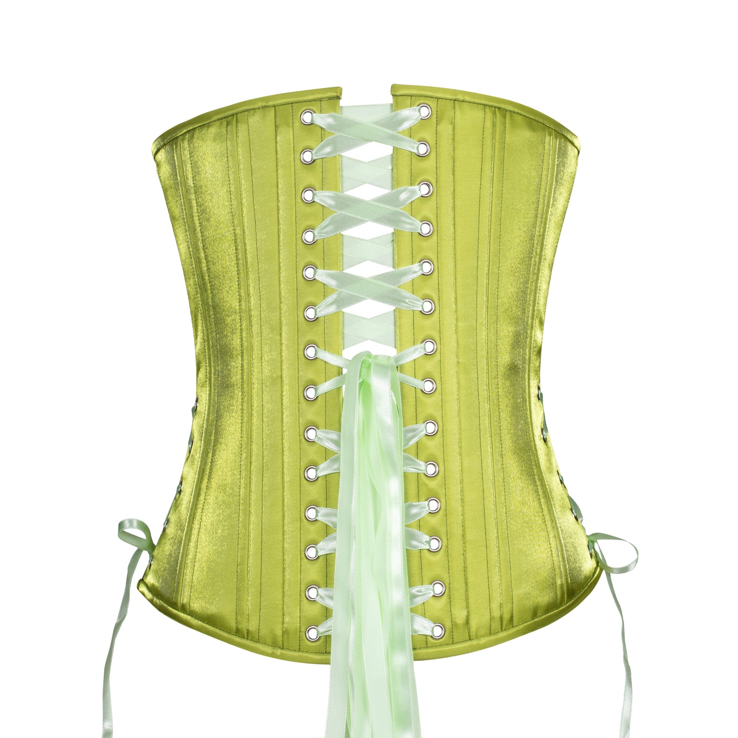 Green Thumb Corset, Slim Silhouette, Long