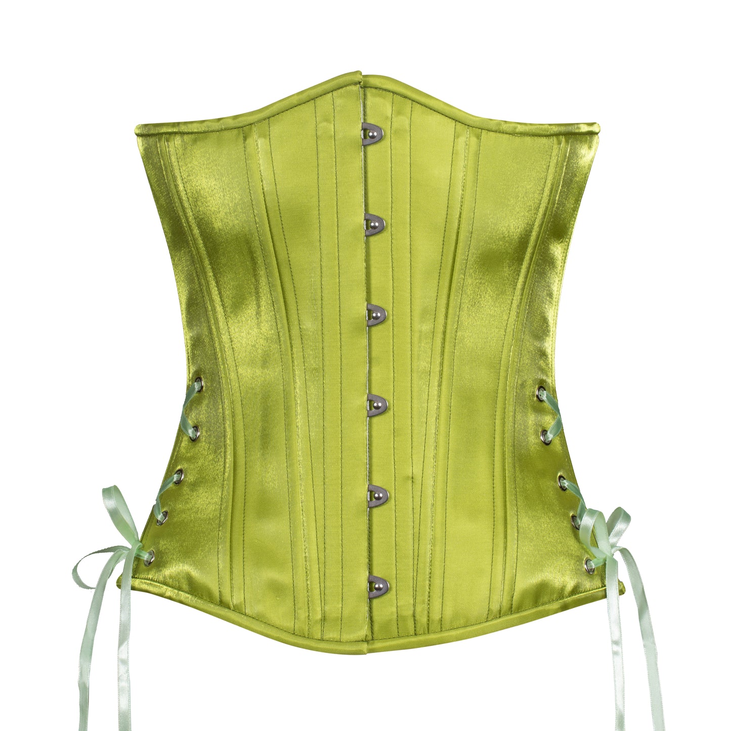 Green Thumb Corset, Slim Silhouette, Long