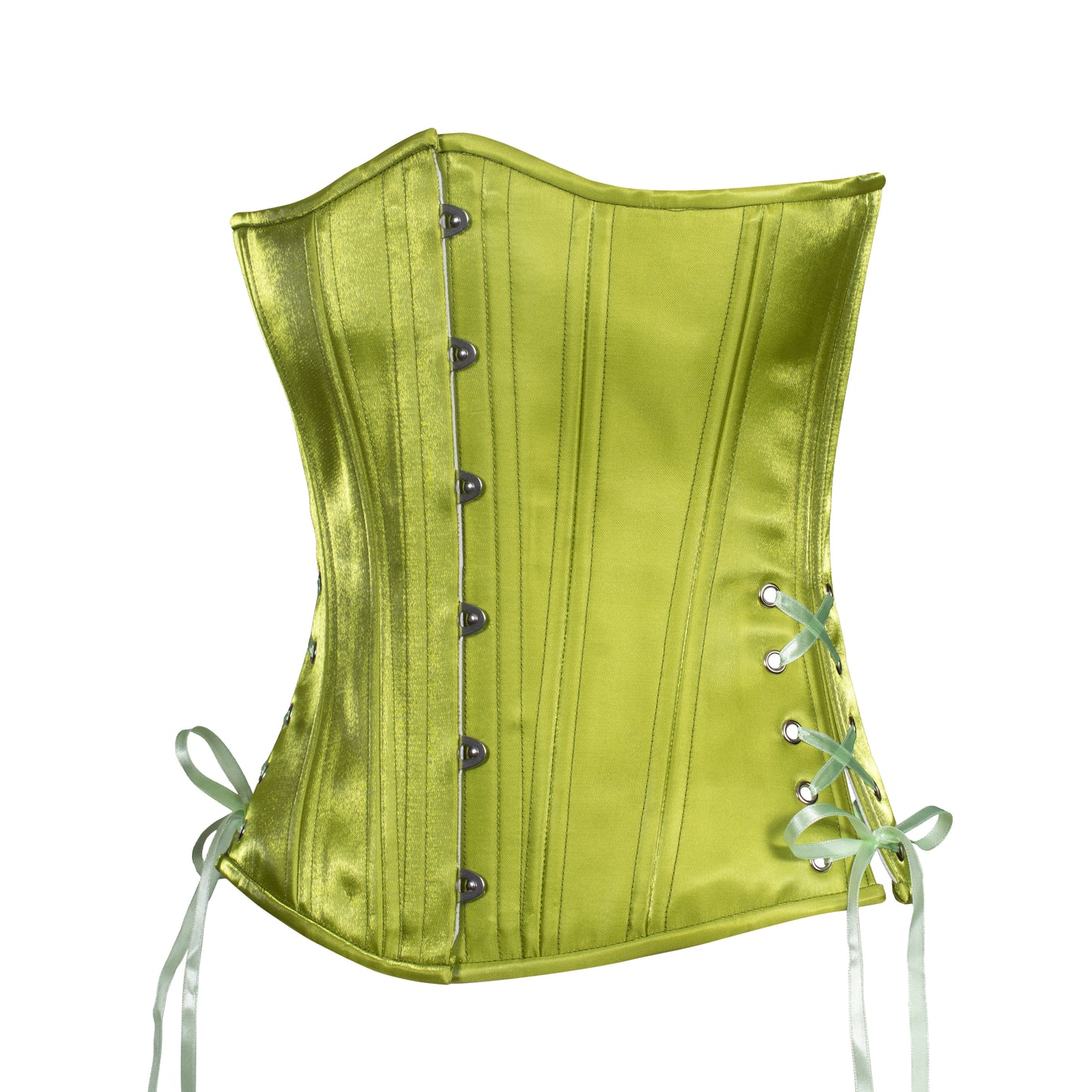 Green Thumb Corset, Slim Silhouette, Long