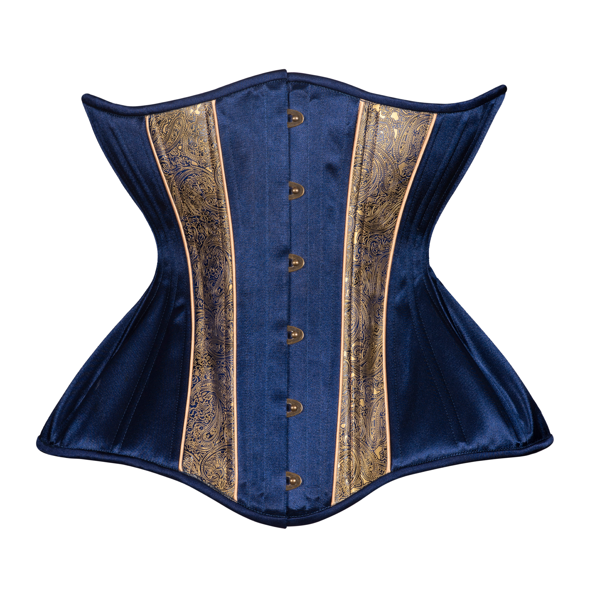 Priestess in Blue Straight Corset, Gemini Silhouette, Long – Timeless Trends