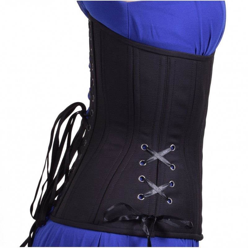 Black Cashmere Long Hourglass