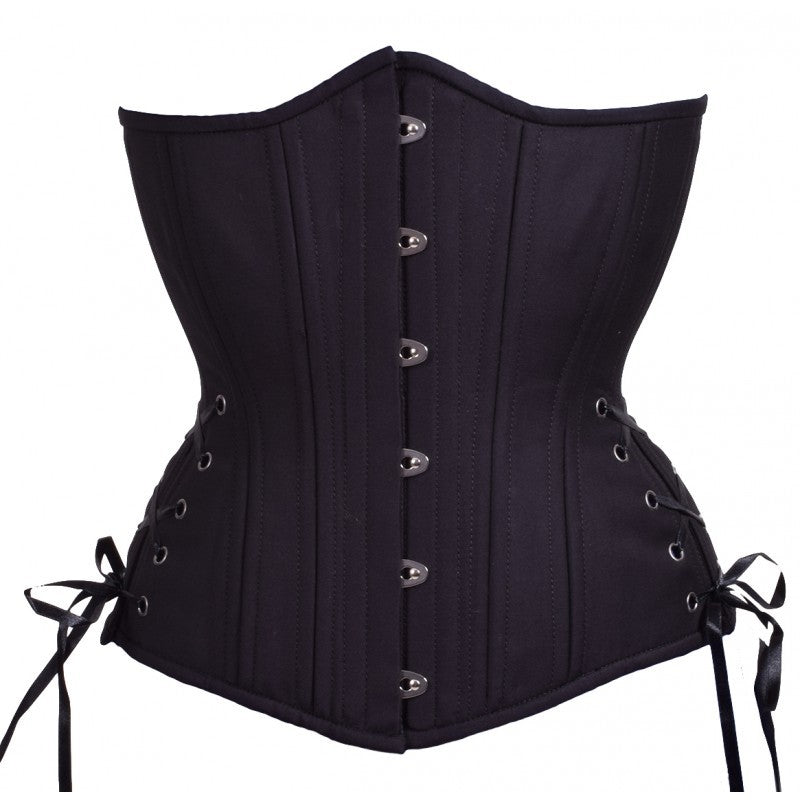 Black Cashmere Long Hourglass