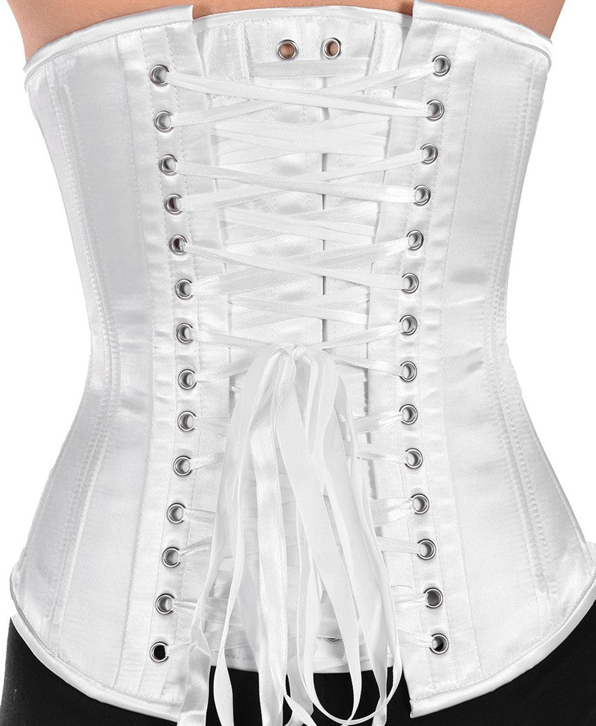 White Corset Modesty Panel
