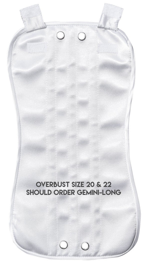 White Corset Modesty Panel