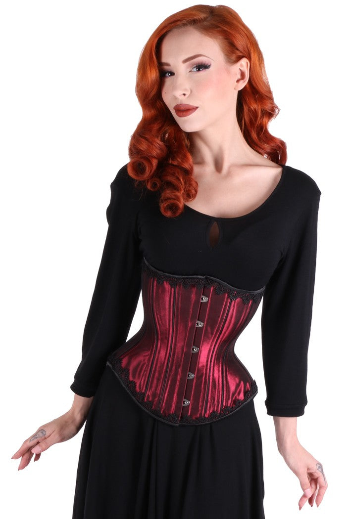 Burgundy Corset