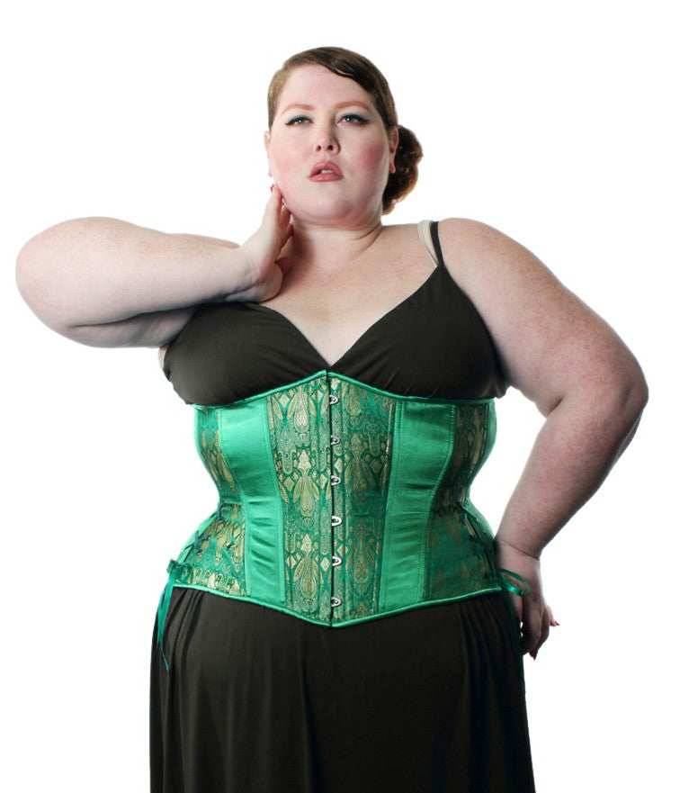 Emerald Long Hourglass Corset