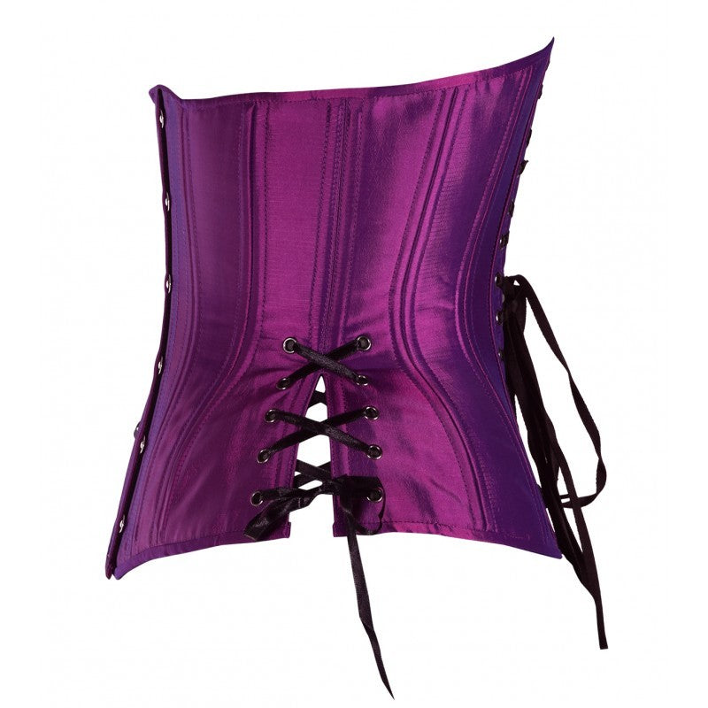 Purple Long Hourglass Corset