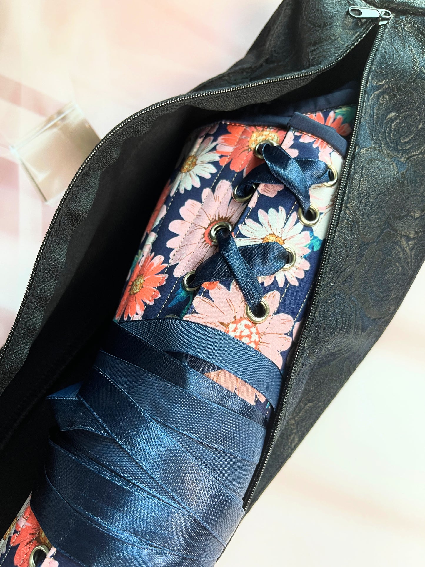 Black Corset Storage Bag