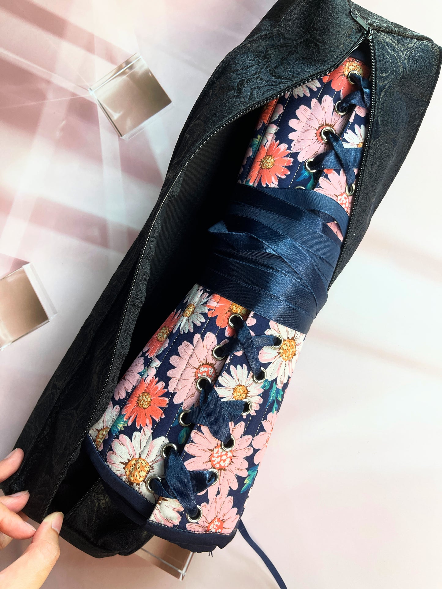 Black Corset Storage Bag