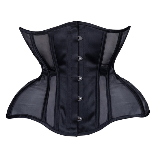 Fine Mesh Straight Corset, Gemini Silhouette, Regular