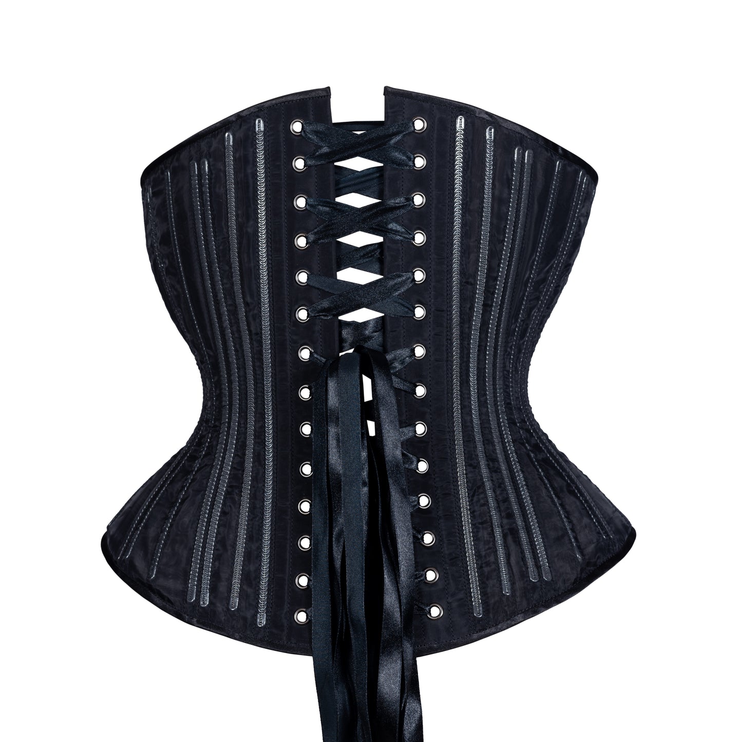 Black Fine Mesh No Line Corset