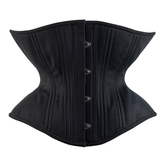 Products Black Cotton Corset, Libra Silhouette, Regular