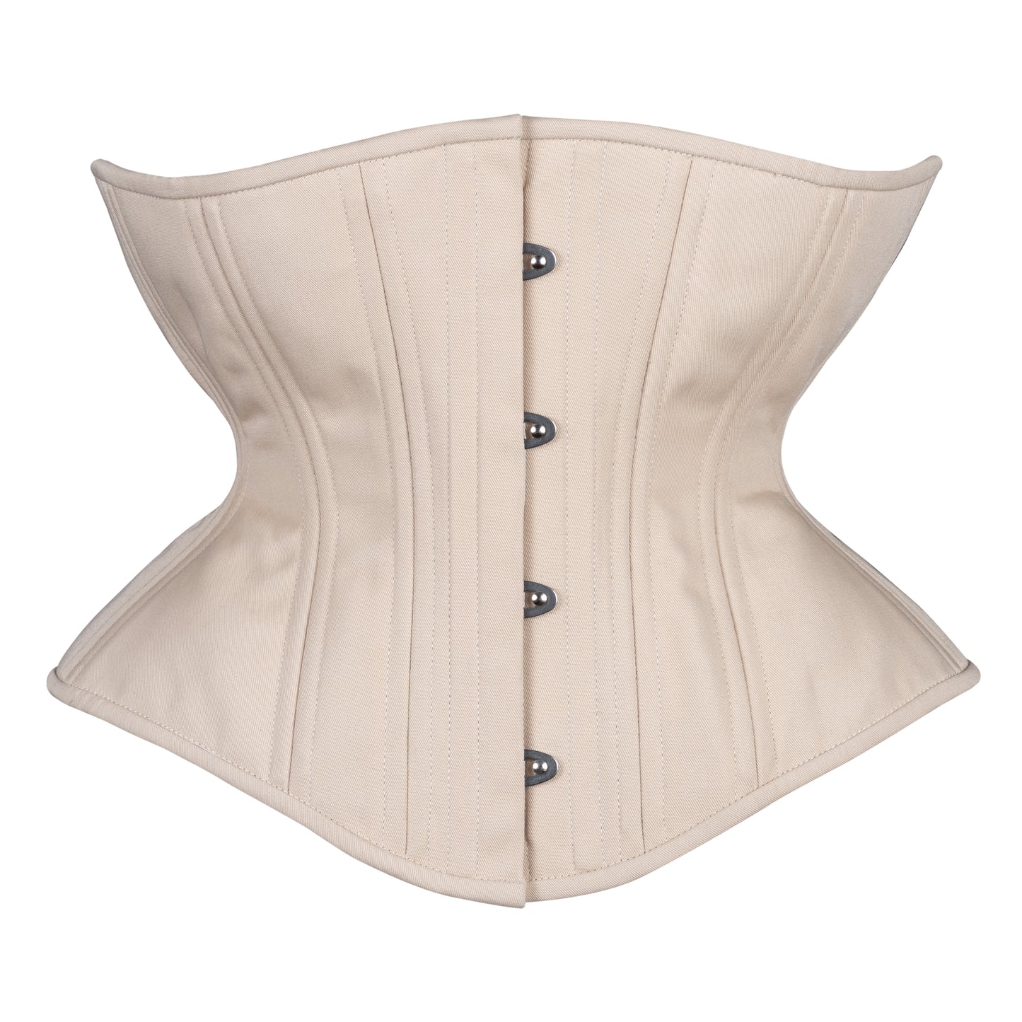 Beige Cotton Corset, Libra Silhouette, Regular