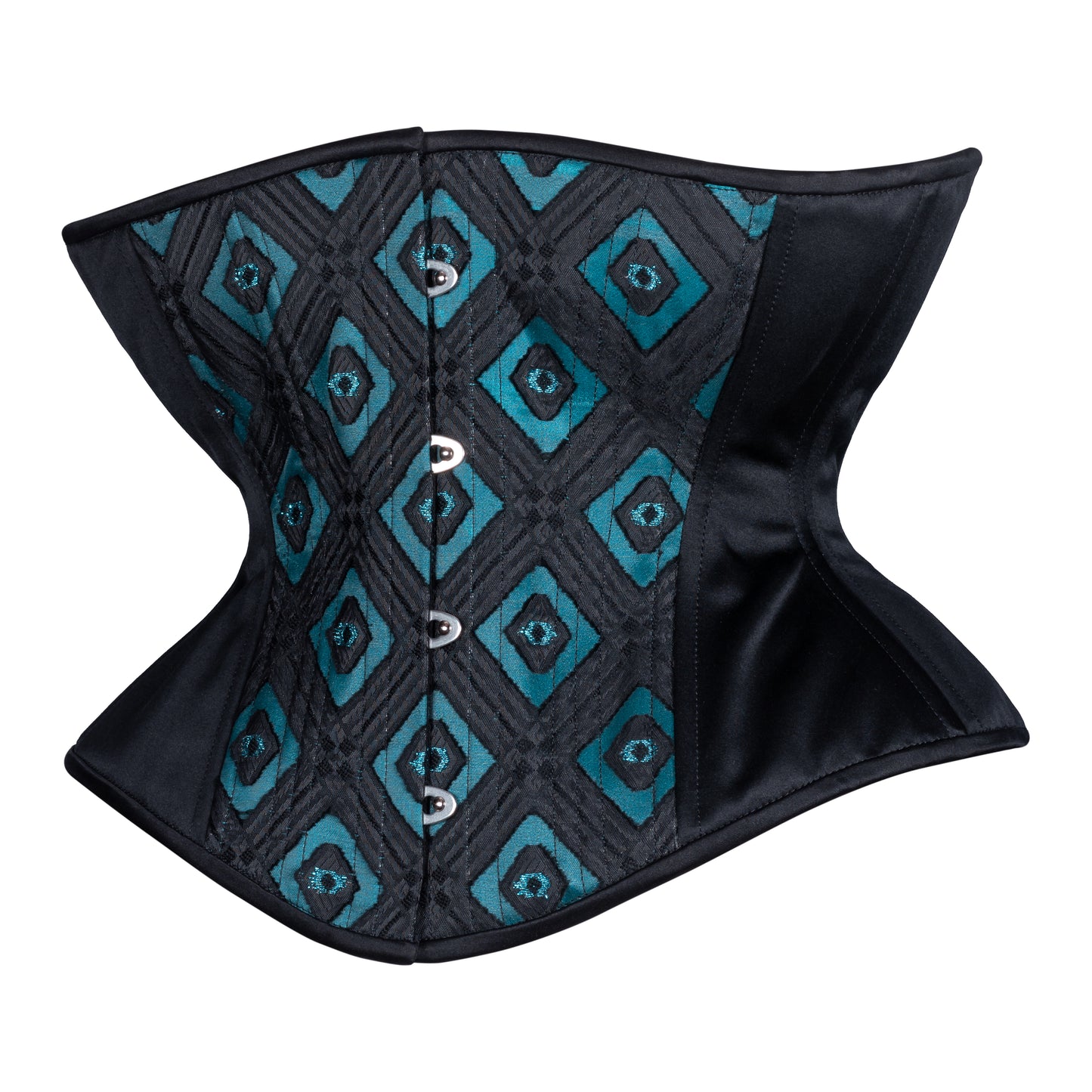 Blue Diamonds Corset, Libra Silhouette, Regular