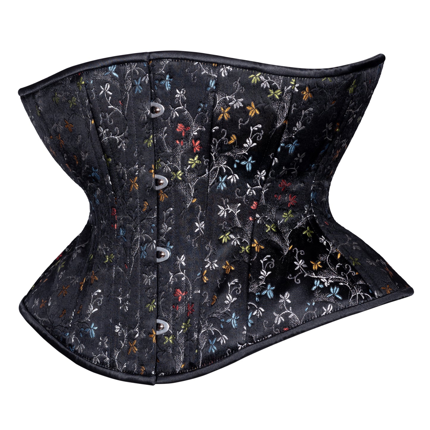 Chinese Silk Flowers Corset, Libra Silhouette, Regular