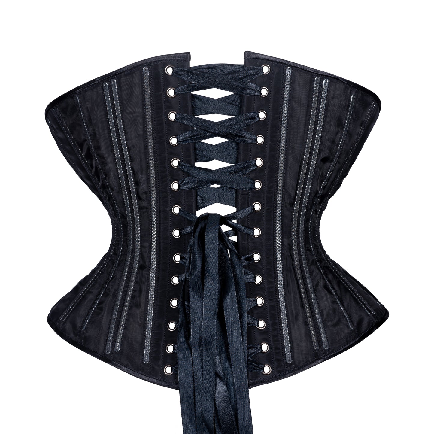 Black Fine Mesh No Line Corset, Libra Silhouette, Regular