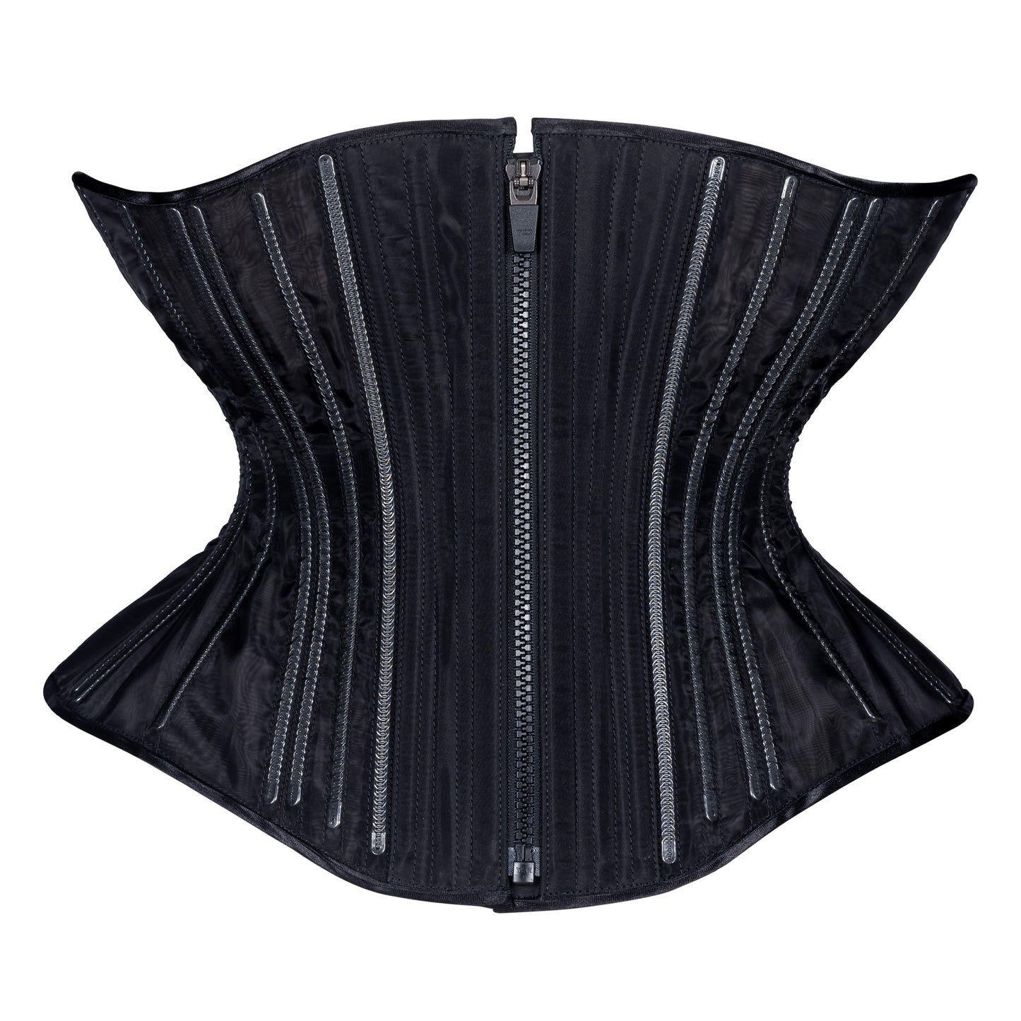 Black Fine Mesh No Line Corset, Libra Silhouette, Regular