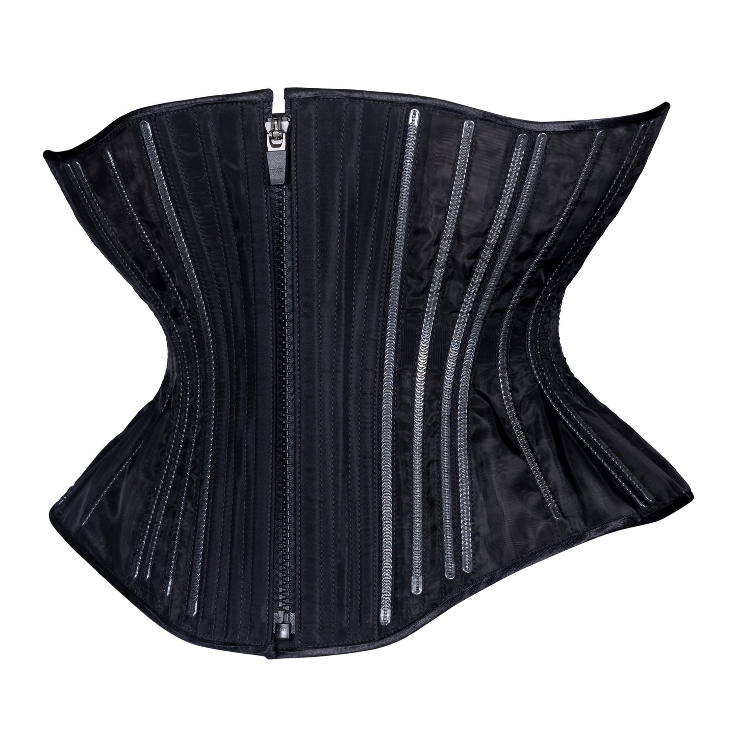 Black Fine Mesh No Line Corset, Libra Silhouette, Regular