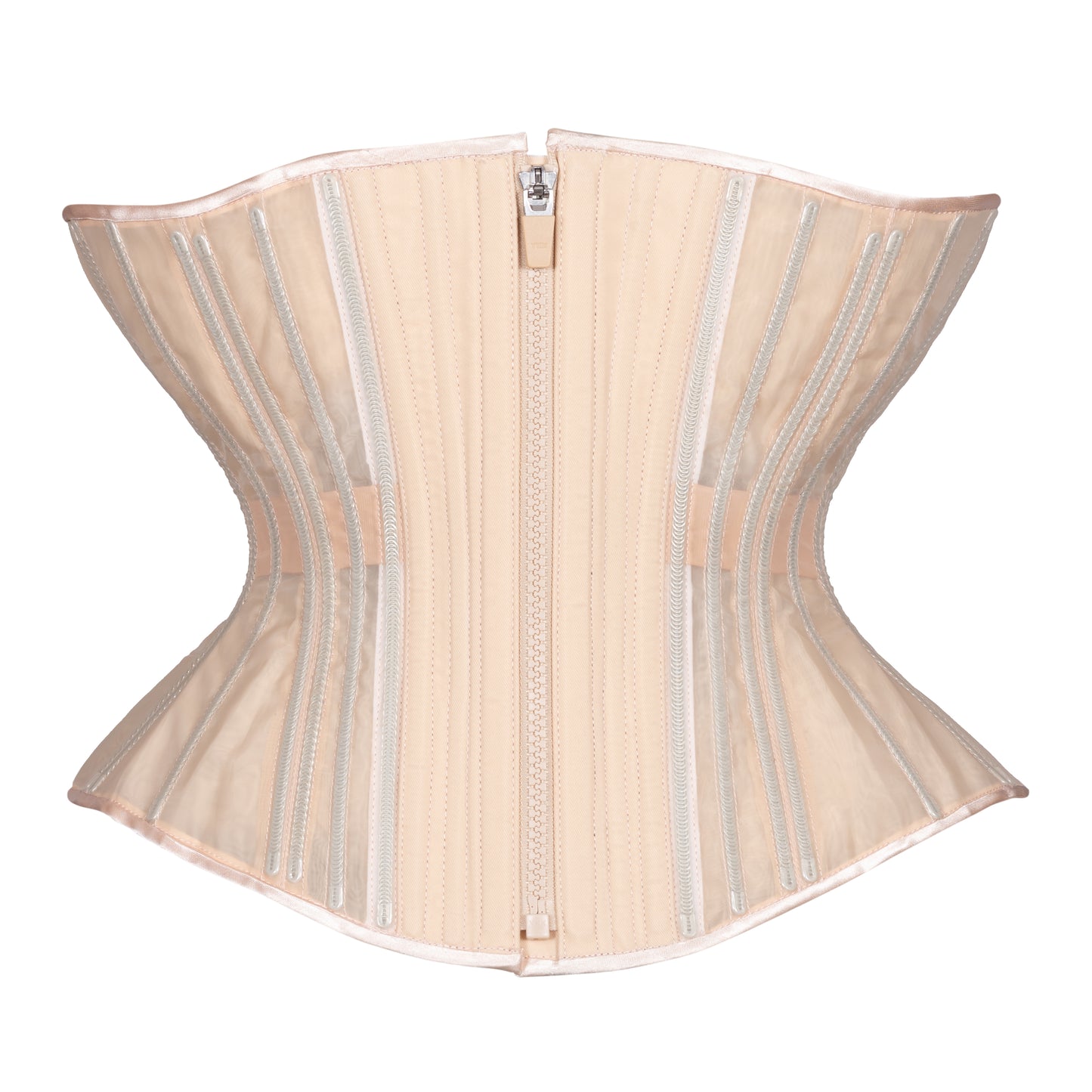 Beige Fine Mesh No Line Corset, Libra Silhouette, Regular