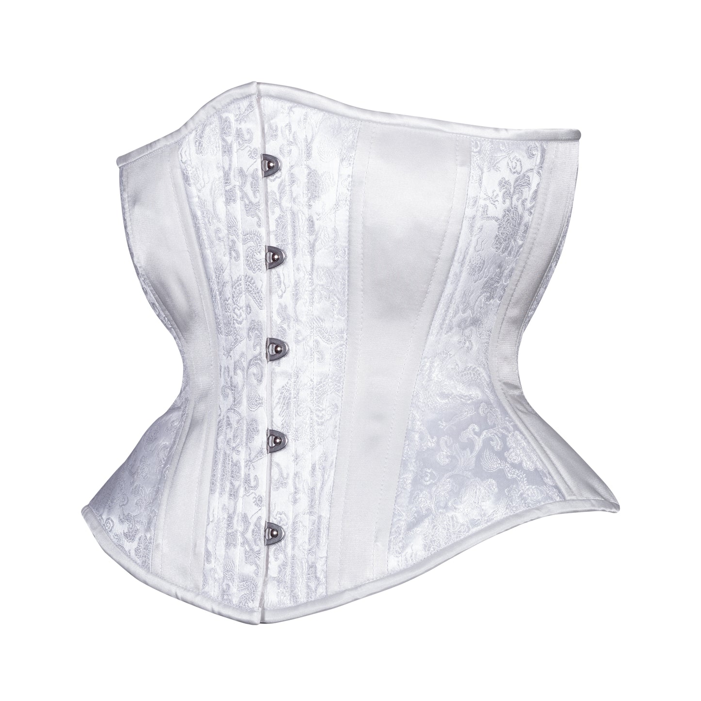 White Dragon Novice Corset, Hourglass Silhouette, Regular