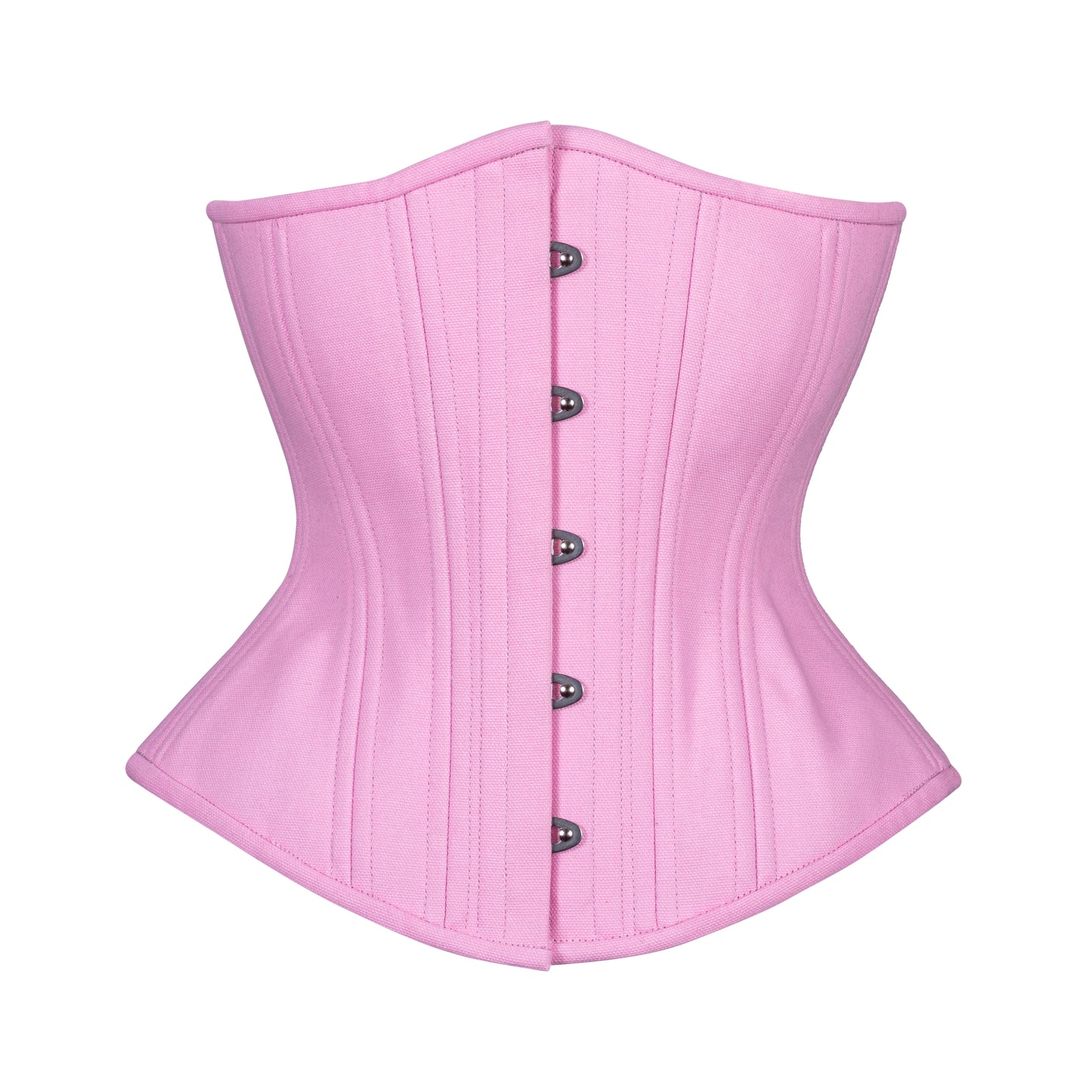 Pink - bubblegum - pastel - corsetry - corset - waist training - lucy's corsetry - underbust - novice