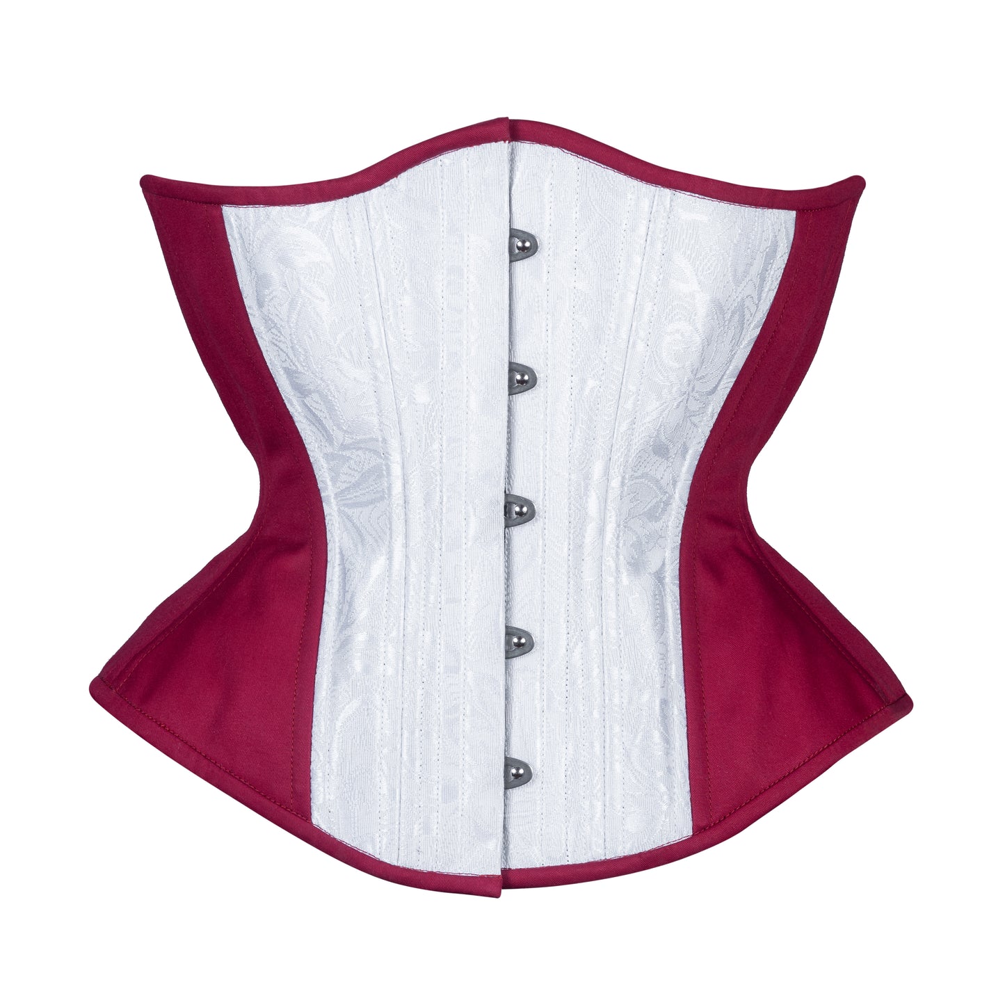 Strawberries and Lace Novice Corset, Hourglass Silhouette, Regular