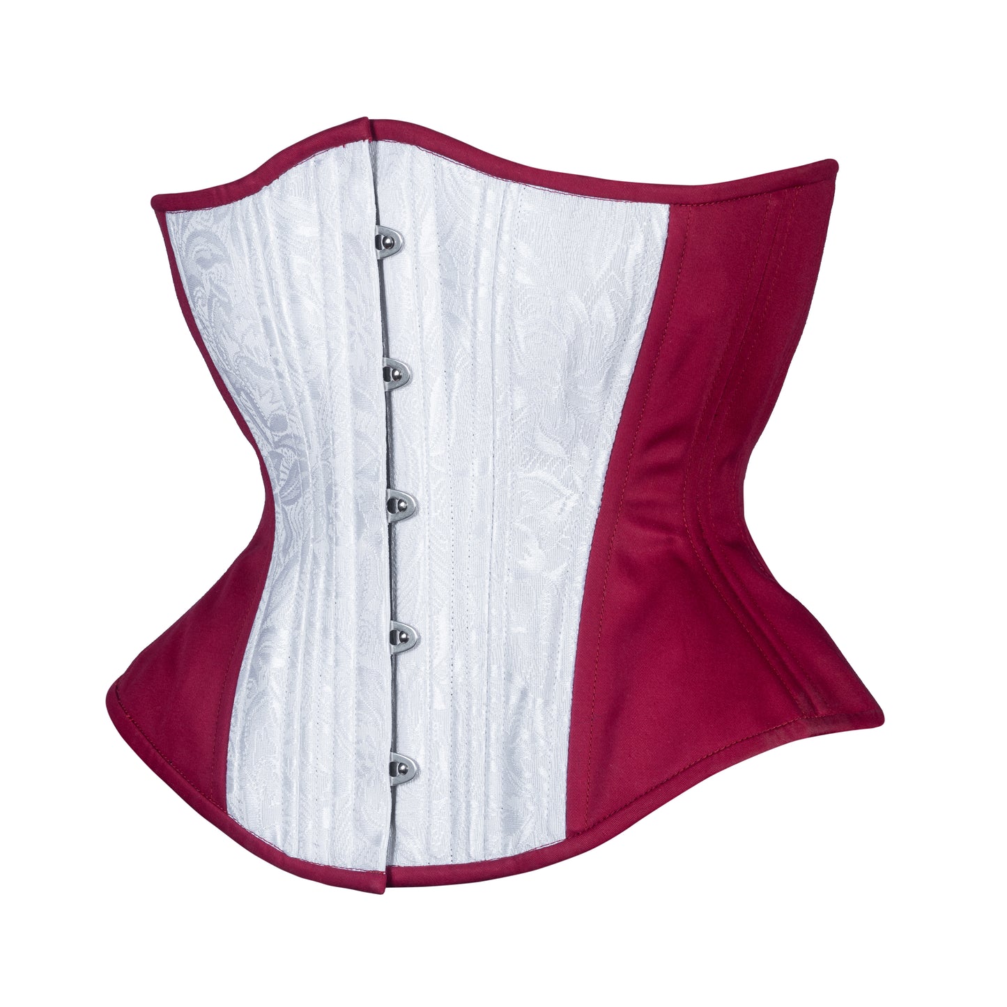 Strawberries and Lace Novice Corset, Hourglass Silhouette, Regular