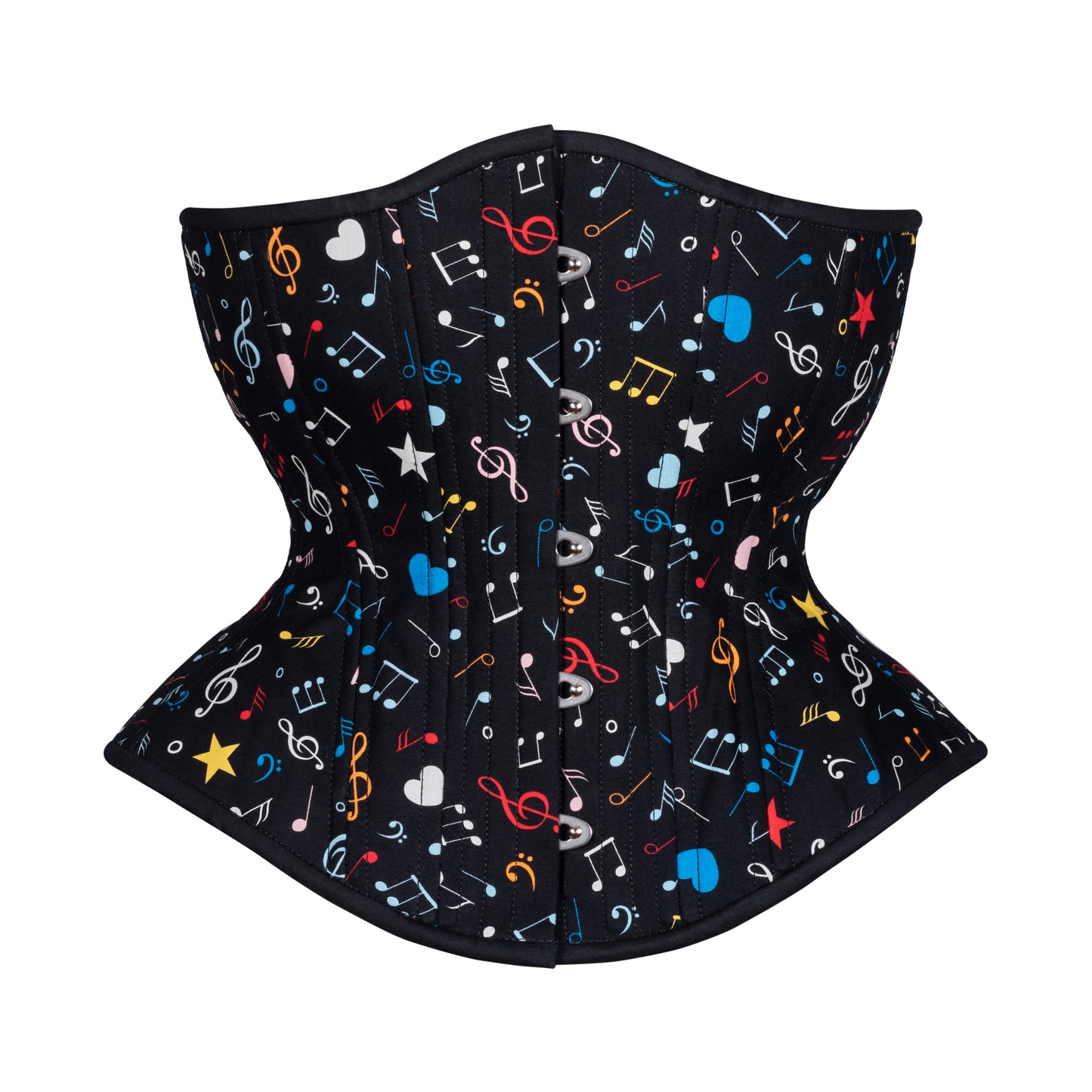 Musical Notes Novice Corset, Hourglass Silhouette, Regular