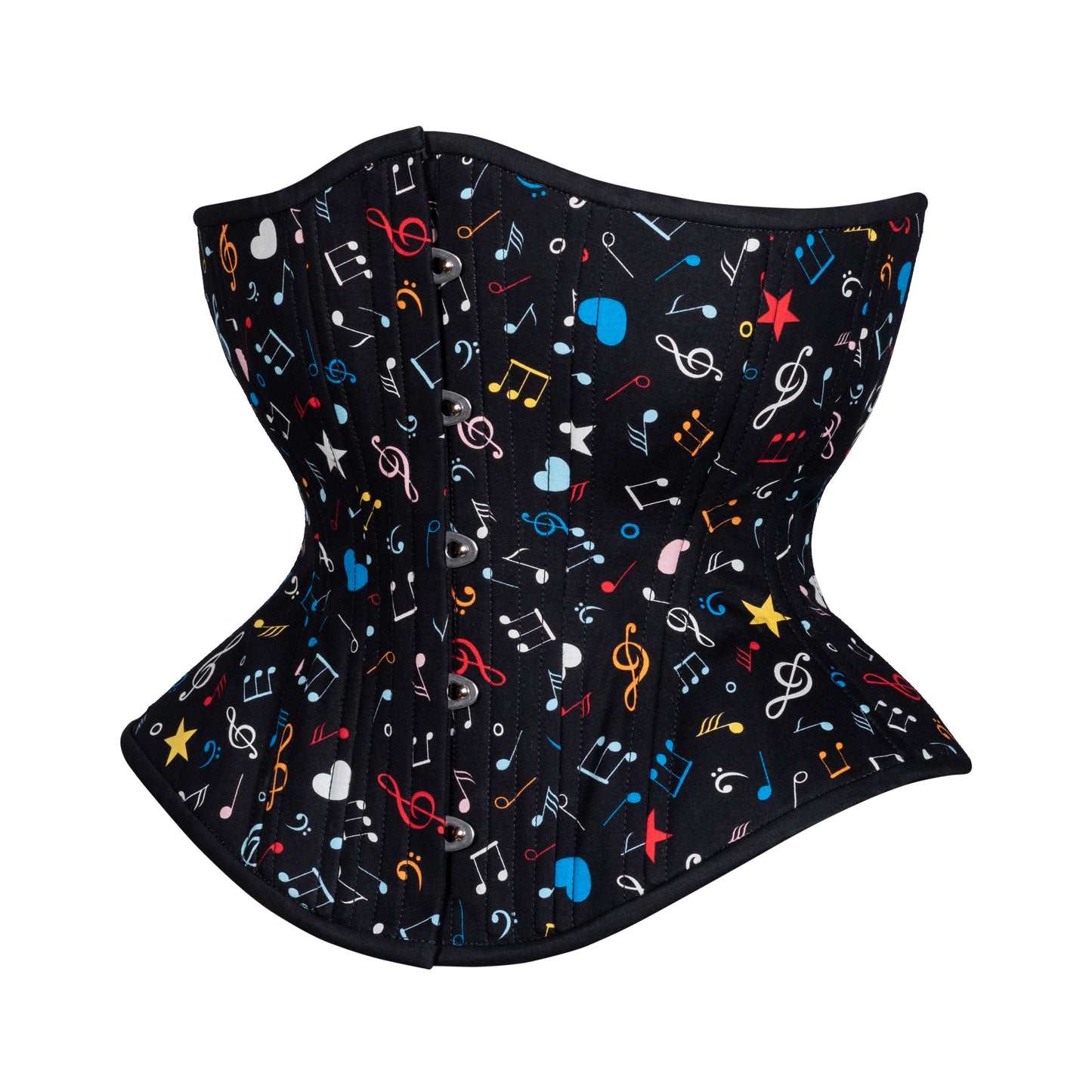 Musical Notes Novice Corset, Hourglass Silhouette, Regular