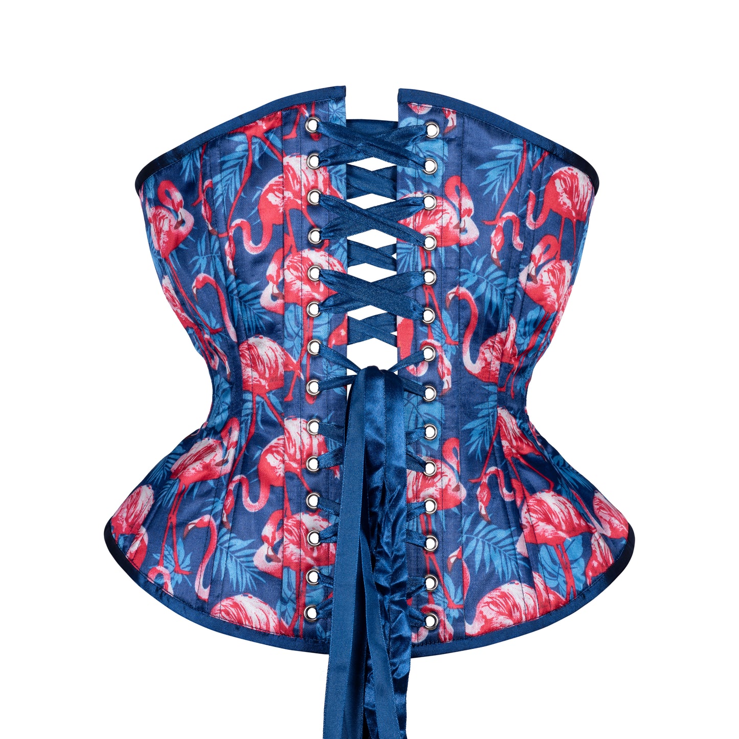 Pink Flamingos Novice Corset, Hourglass Silhouette, Regular