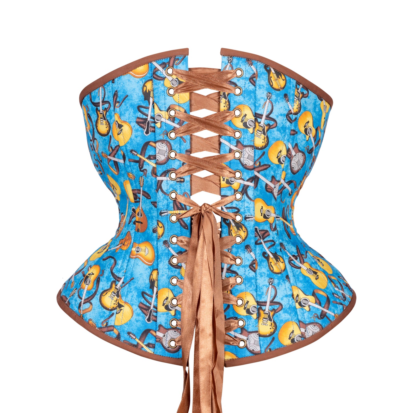 Guitars Novice Corset, Hourglass Silhouette, Regular
