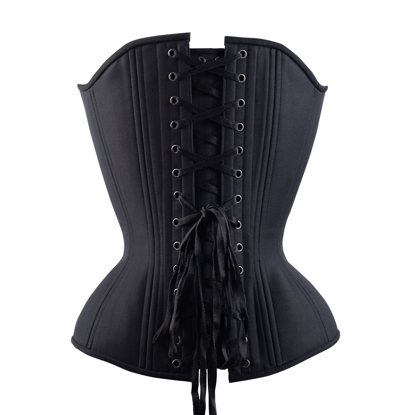 Black Cashmere Overbust Corset