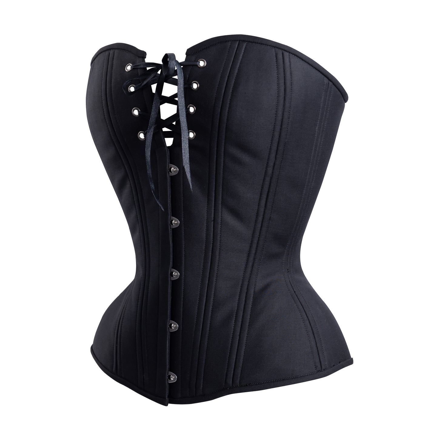 Black Cashmere Overbust Corset