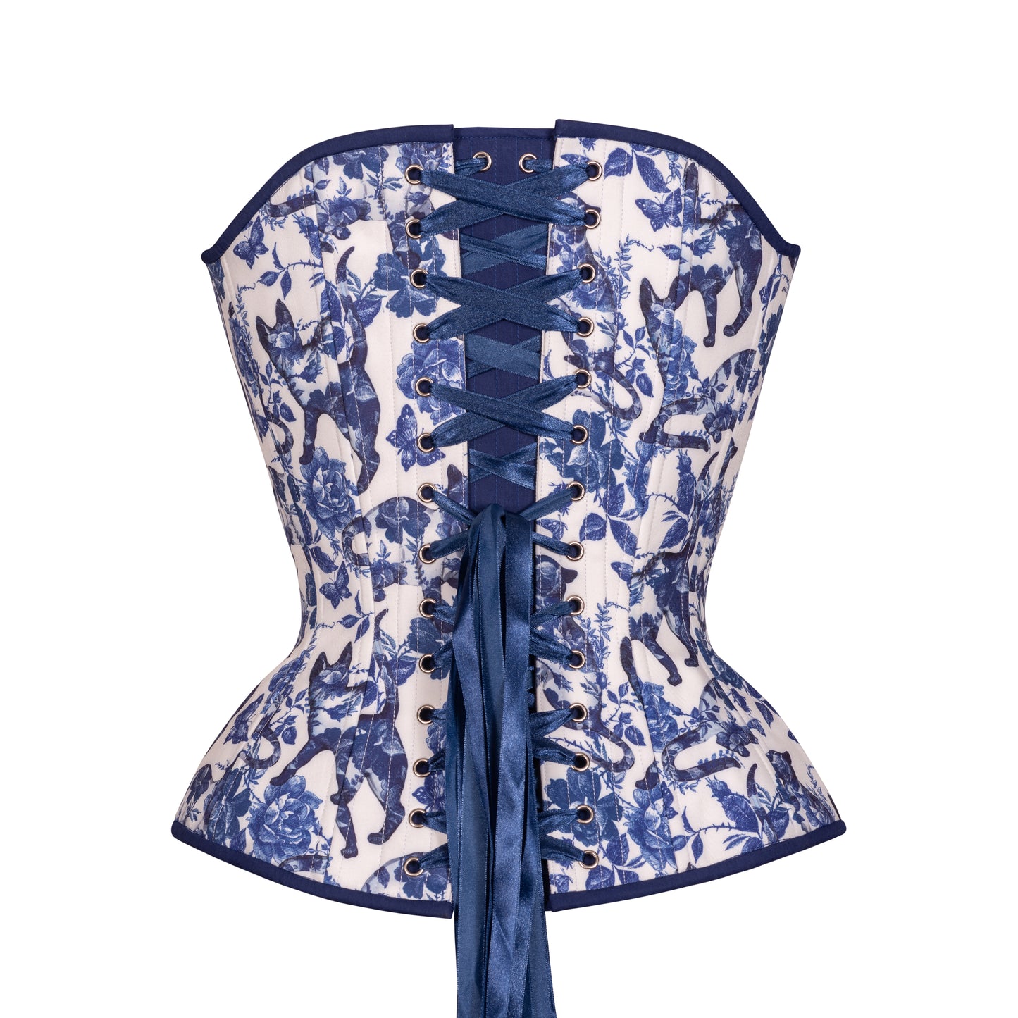 Chat du Jouy Overbust Corset, Hourglass Silhouette, Regular