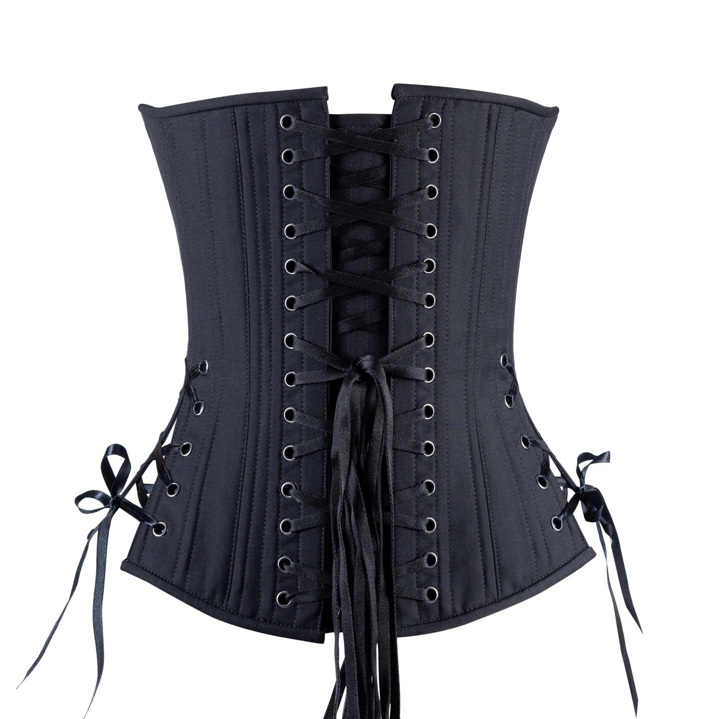 Black Cashmere Overbust Corset