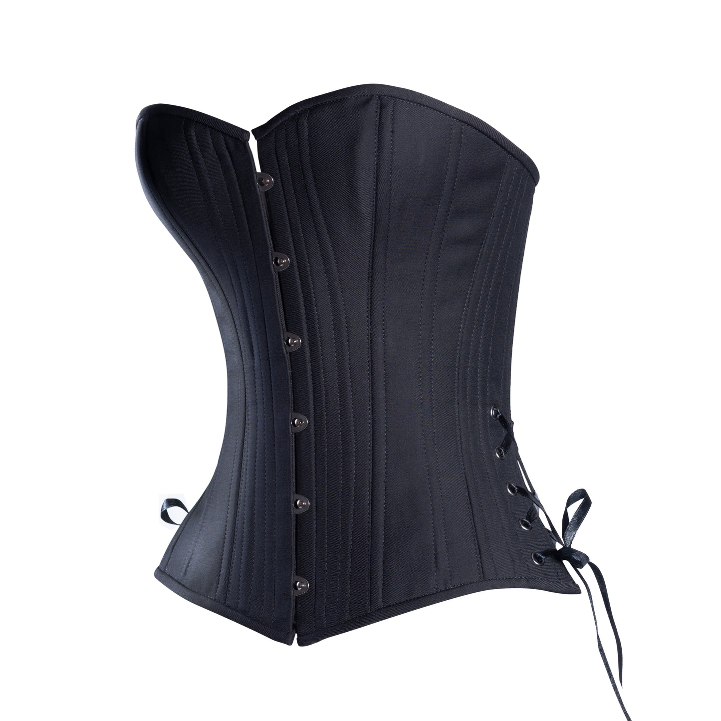Black Cashmere Overbust Corset