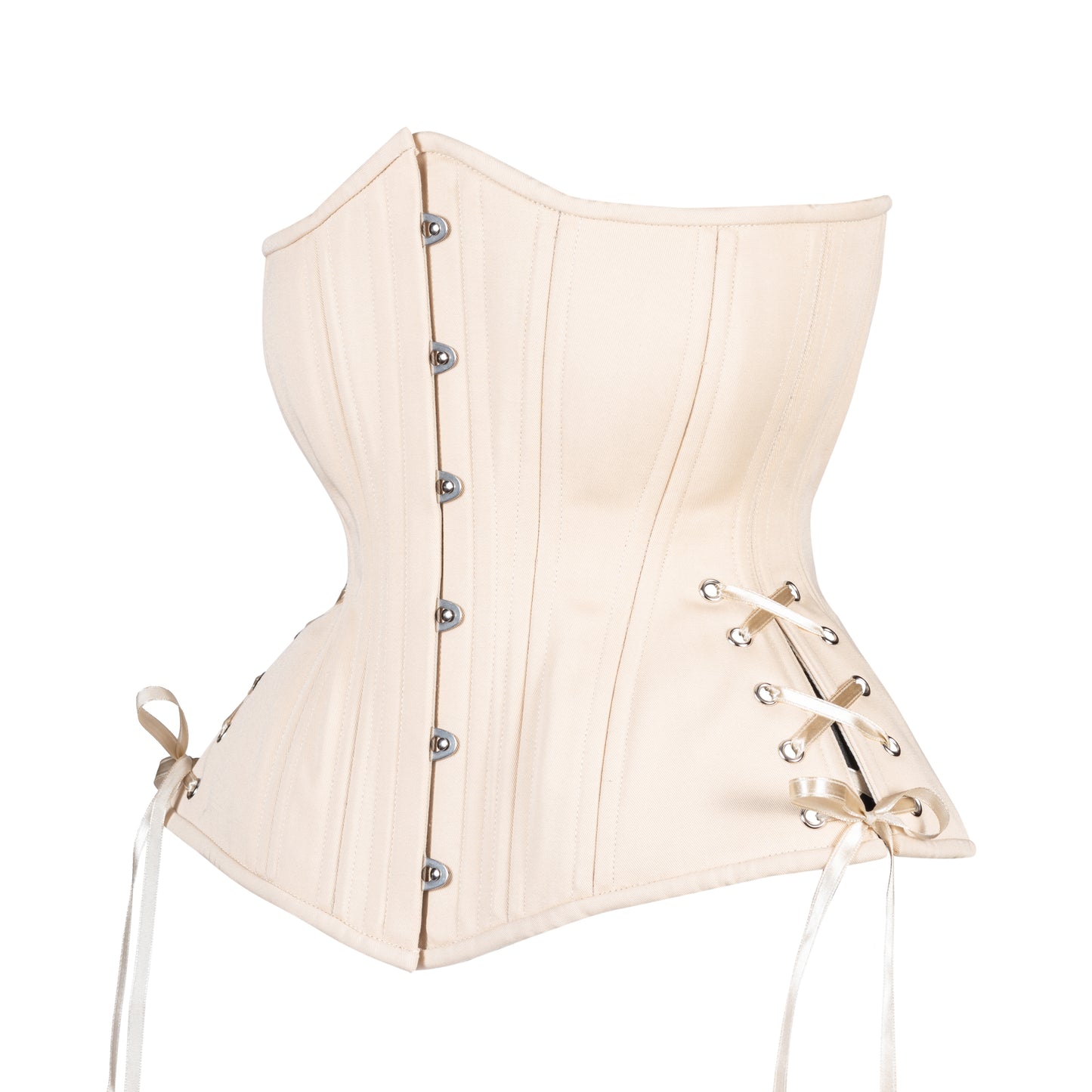 Beige Cotton Corset