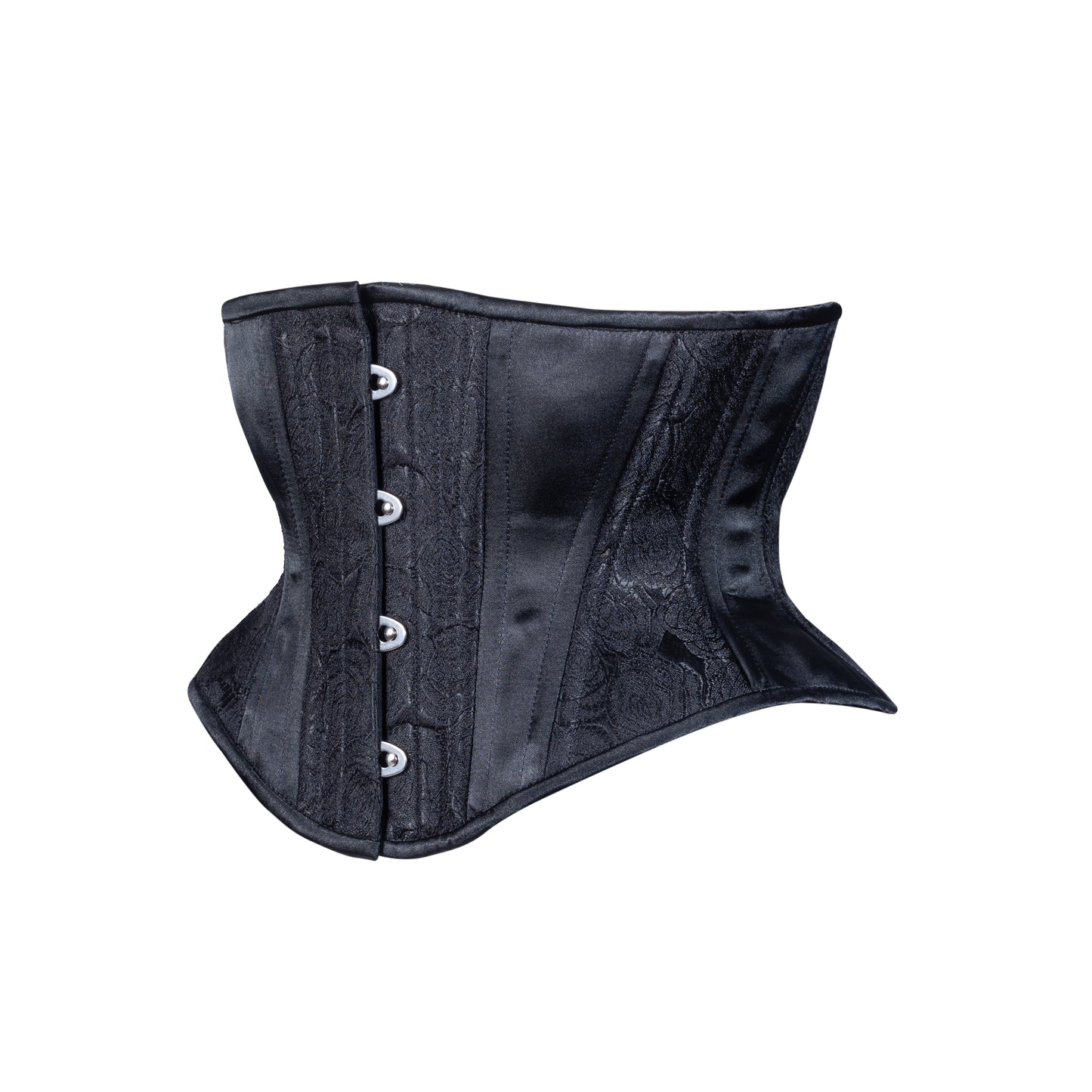 Black Waspie Underbust Bustier Cincher