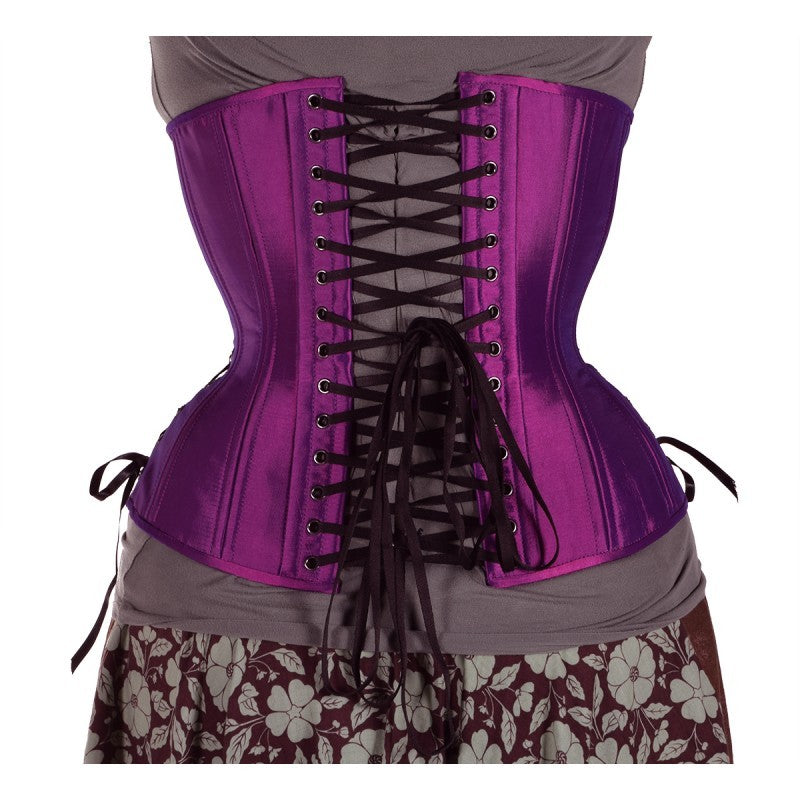 Purple Long Hourglass Corset