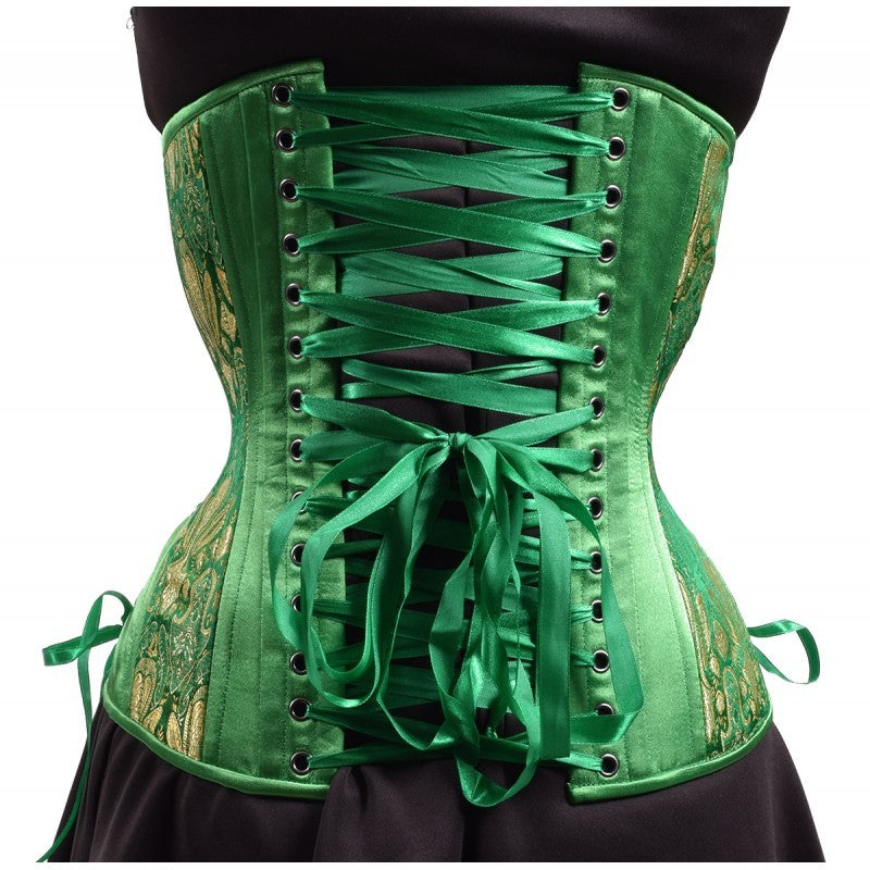 Emerald Long Hourglass Corset