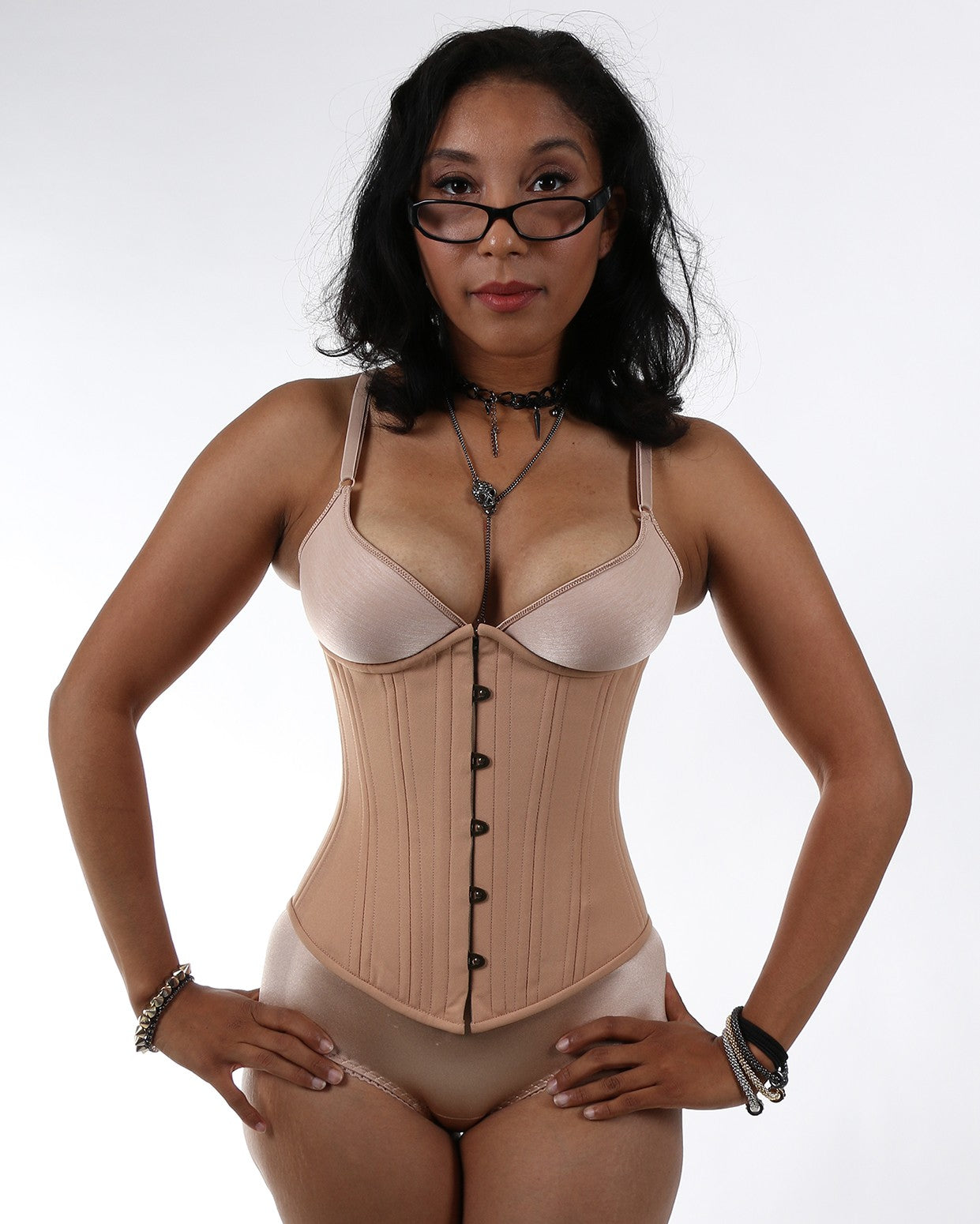 Nude Caramel Skin Tone Corset