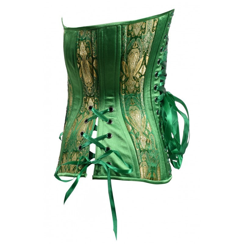 Emerald Long Hourglass Corset
