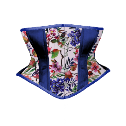Timeless Trends Customizer digital rendering of an hourglass silhouette corset, short waspie cincher length. 