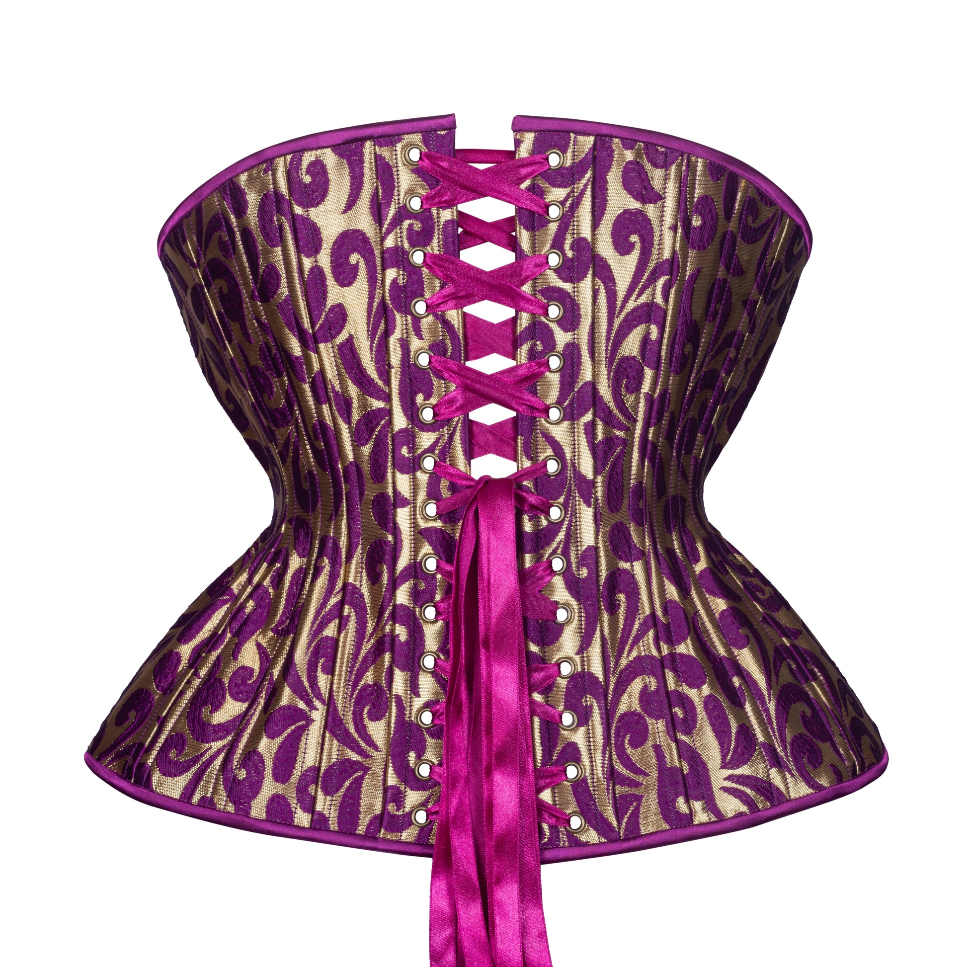 Swirling Eminence Cupped Corset, Gemini Silhouette, Long