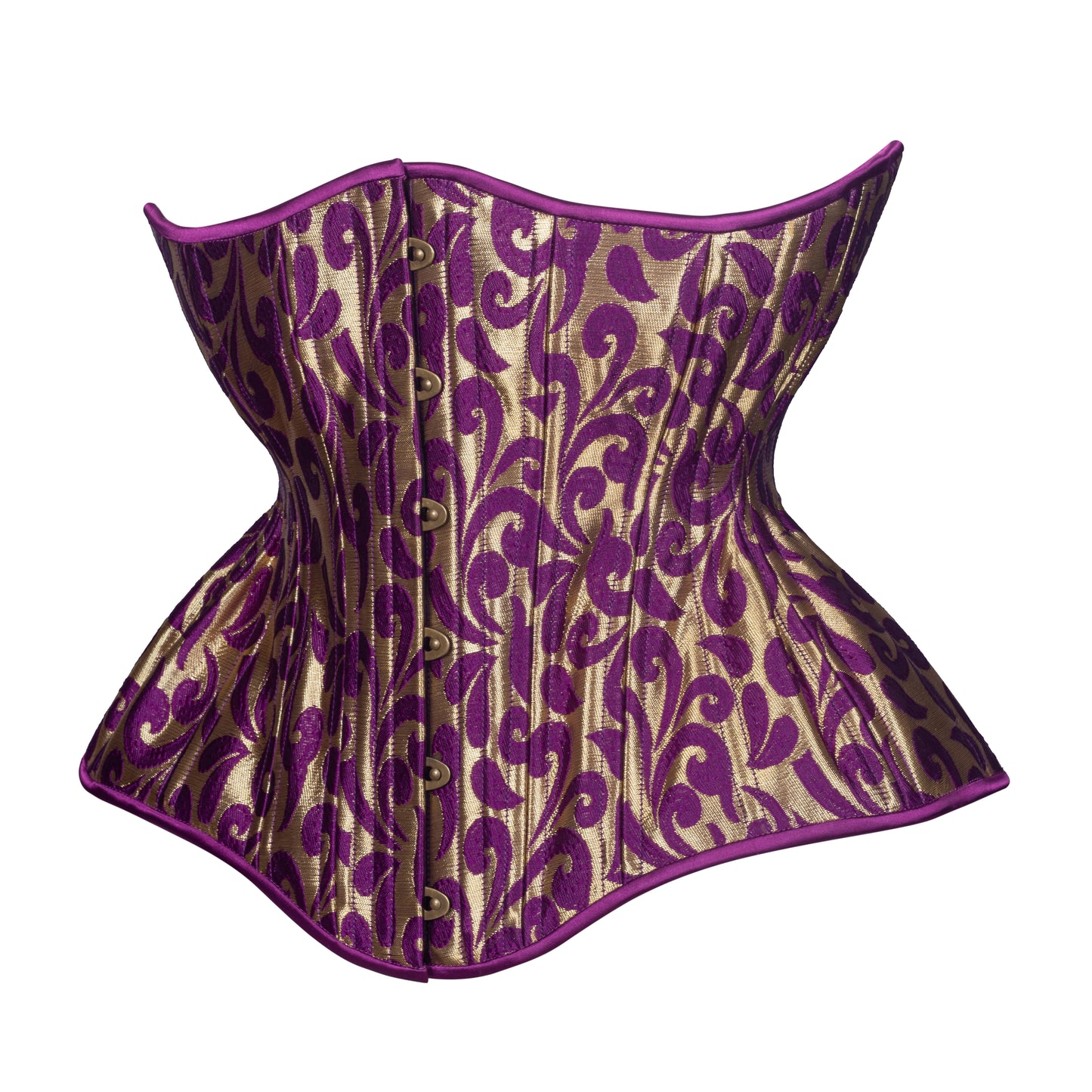 Swirling Eminence Cupped Corset, Gemini Silhouette, Long