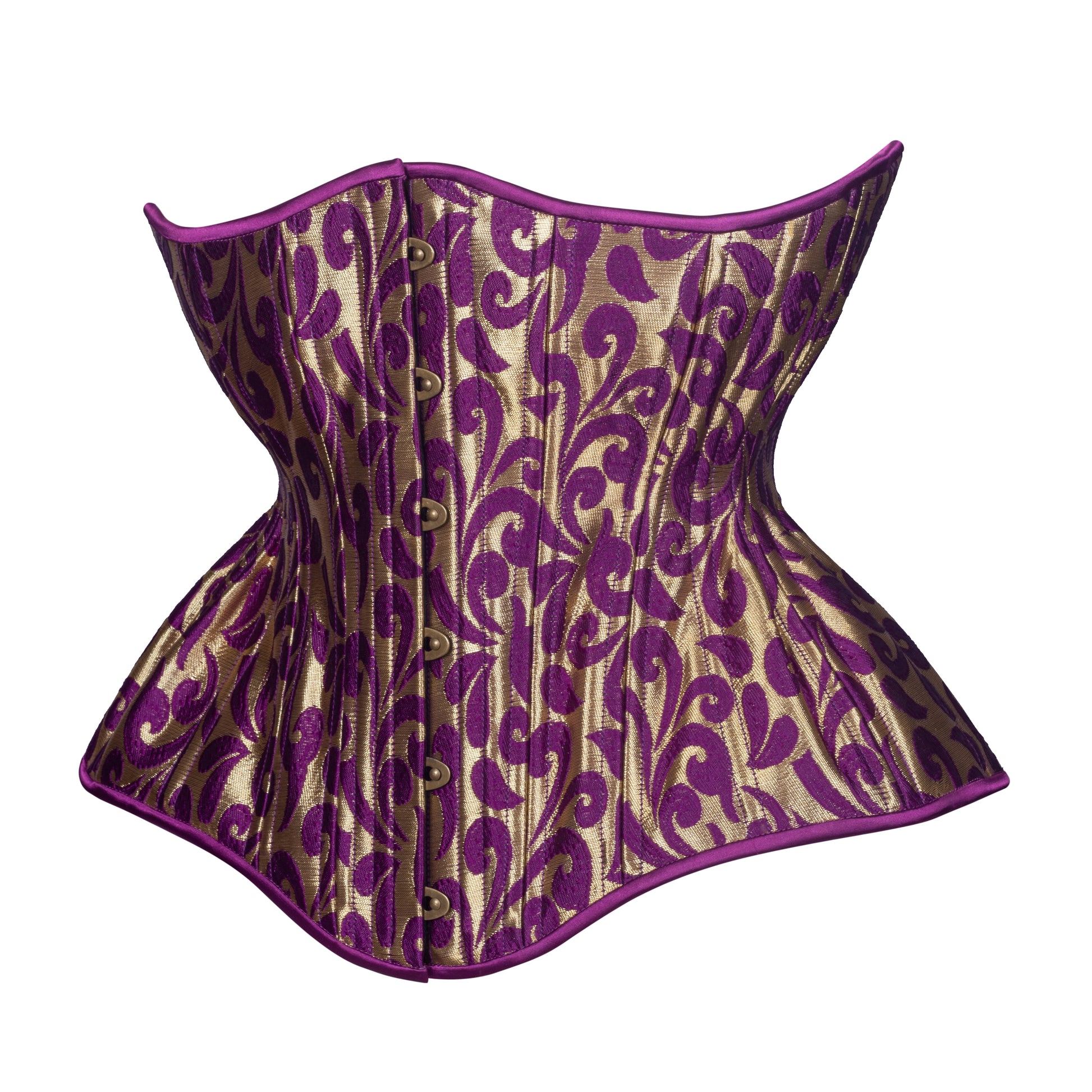 Swirling Eminence Cupped Corset, Gemini Silhouette, Long