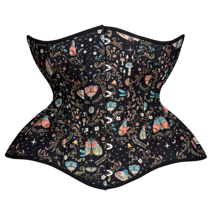 Moths at Night Corset, Gemini Silhouette, Long