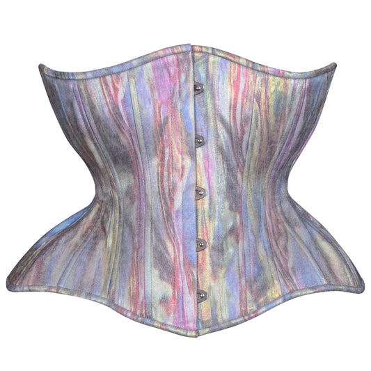 Impressionist Shimmer Cupped Corset, Gemini Silhouette, Regular